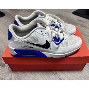 Nike Air Max Blue And White Golf‎ Shoe Mens Size 7.5